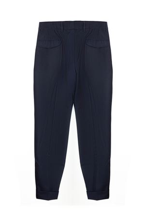 Pantalone misto lana blu NEW YORK | JOHN71071BLU